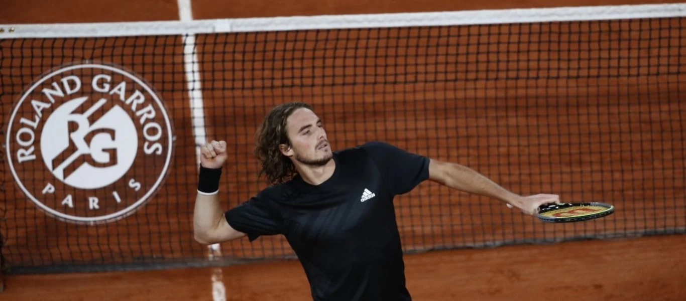 Σ.Τσιτσιπάς: Κόντρα στον Ν.Τζόκοβιτς στα ημιτελικά του Ρολάν Γκαρός